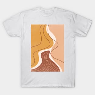 Abstract Bohemian Shapes 4.7 T-Shirt
